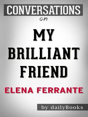 cover image of Conversation on My Brilliant Friend
